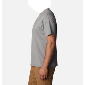 Chemise d'été pour homme 50 Polyester 25 Coton 25 Rayonne Tri Blend T-shirts T-shirts vierges - Product Image 3