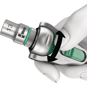 Juego de Llaves de Tubo Zyklop Speed 8100 SB de 29 Piezas, Accionamiento de 3/8 Pulgadas, 72 Dientes, Llave WERA de 6 Puntas, Tamaños de 8-19 mm - Product Image 3