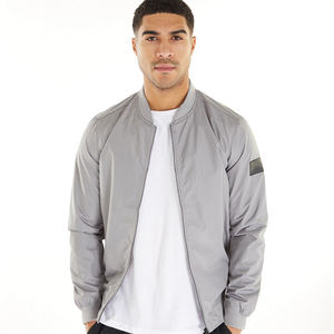 เสื้อแจ็คเก็ตผู้ชายกันลมแขนยาว, เสื้อแจ็คเก็ตลำลองเสื้อแจ็คเก็ตบอมเบอร์ - Product Image 1