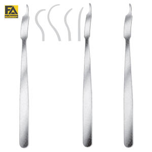 ÉLÉVATEUR PERIOSTEAL (pour métacarpes petites) 6 mm de largeur, incurvé pour la construction et les réparations, instruments chirurgicaux - Product Image 1