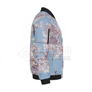 Blouson d'hiver personnalisé pour homme avec col montant et logo frontal, respirant, écologique, service OEM/ODM personnalisé - Product Image 4