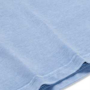 T-shirts unisexes 100% coton avec logo personnalisé, t-shirt vierge de haute qualité teint pour hommes, motif uni, tissu tissé - Product Image 6