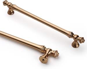 Tirador de Latón para Puertas de Armarios de Cocina con Acabado Duradero, Estilo Moderno para Decoración del Hogar - Product Image 1