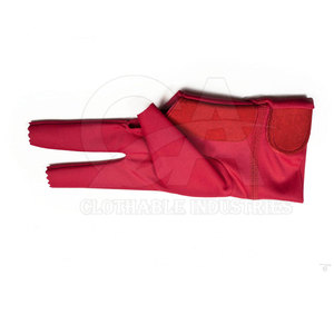 Gants de billard en nylon personnalisés avec logo, anti-transpiration, haute précision, OEM, gants de snooker en nylon de haute qualité - Product Image 4