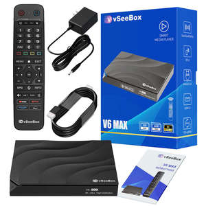 Reproductor Multimedia Inteligente For-vSeeBox V6 MAX 8K Ultra HD Android TV Box con Control Remoto y Cable HDMI - Product Image 2
