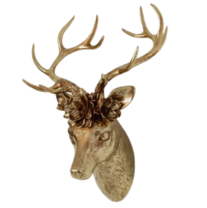 Sculpture murale de cerf animal d'art de qualité supérieure élégante pour l'utilisation de décor de table de bureau à domicile au prix de gros - Product Image 5