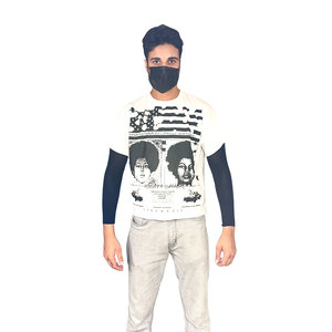 T-shirt homme respirant à col rond en coton léger, style streetwear, très tendance - Product Image 2