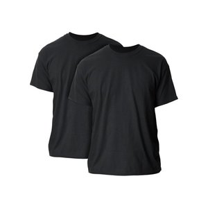100% coton hommes T-shirt décontracté doux Fitness été mince T-shirts hommes maison vêtements col rond manches courtes solide T-shirt pour hommes - Product Image 1
