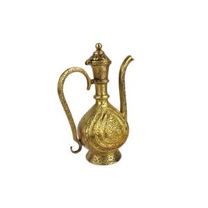 Nueva llegada 1800s jarra de latón otomano/jarra grabada de latón antiguo/jarra de latón macizo grabada a mano - Product Image 4