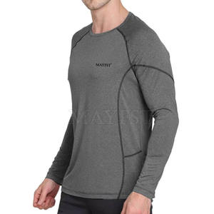 เสื้อออกกำลังกายออกแบบได้ตามต้องการมีสไตล์เข้ารูปยืดหยุ่นลายพื้นขนาดใหญ่เสื้อผ้าแฟชั่นใส่กลางแจ้งระบายอากาศได้1ชิ้น - Product Image 1