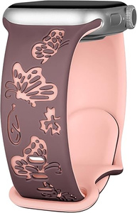 Correa deportiva de diseñador para <span class=keywords><strong>Apple</strong></span> <span class=keywords><strong>Watch</strong></span> Ultra IWatch S10 9 8 7 6 5 4 3 2 1 SE, pulsera de verano de repuesto, correa de silicona suave - Product Image 2