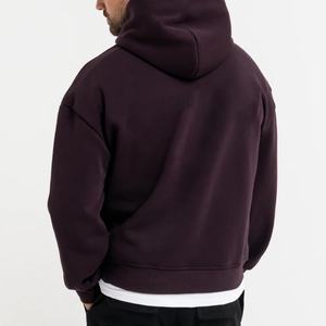 Sudadera con Capucha y Sudadera para Hombre 100% Algodón de Alta Calidad con Logotipo Personalizado, Impresión Digital, Corte Holgado, Secado Rápido para Otoño - Product Image 3
