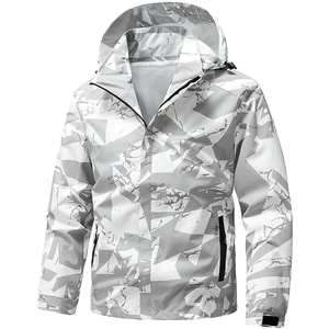 Imperméable coupe-vent respirant séchage rapide unisexe veste souple pour randonnée Camping ski-utilisation hivernale pêche alpinisme - Product Image 1