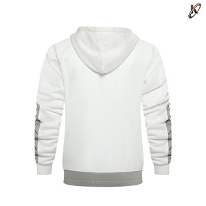 Novedades 2025 Conjuntos Deportivos de Forro Polar para Hombre Talla Grande, Corte Regular, Manga Larga, Poliéster/Algodón - Product Image 4