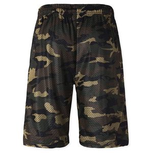 Pantalones Cortos de Baloncesto de Malla con Estampado de Camuflaje, Transpirables y Elásticos, con Logotipo Personalizado, de Poliéster, para Hombre, para Entrenamiento y Juegos - Product Image 6