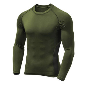 Trajes atléticos profesionales para correr, camiseta de compresión muscular para entrenamiento, mallas ajustadas de Yoga, conjuntos de Fitness para gimnasio, ropa deportiva para hombres - Product Image 5