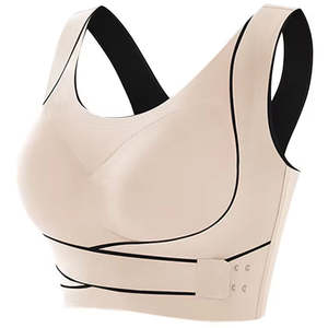 Soutien-gorge de sport pour femmes à forte couverture, conçu pour un maintien optimal pendant les séances d'entraînement en salle de sport, la course à pied, le yoga et les routines de fitness - Product Image 6