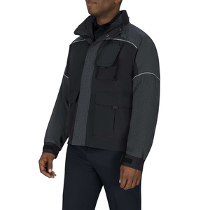 Veste de sécurité extérieure durable avec logo personnalisé, impression, broderie, vêtements de travail réfléchissants à haute visibilité, OEM, ODM, fournisseur en usine - Product Image 5