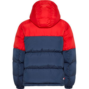 2024 OEM Customized High Quality North Brown Puffer <b>Jacket</b> Lightweight Denim with Embroidery Plus Size Reflective Features - Product Image 4