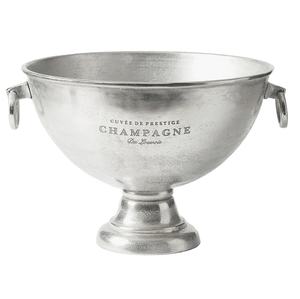 High Quality Silver Finished Metal Wine <b>Cooler</b> Aluminium Handmade Wine Bucket with Deer Side Handle for <b>Table</b> Top Decoration - Product Image 5