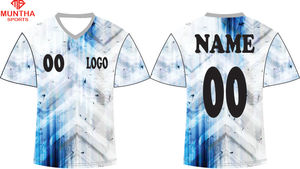 Uniformes ligeros de fútbol personalizados de alta calidad, uniformes de nuevo estilo de último diseño con colores sólidos, conjunto de fútbol de servicio OEM - Product Image 2