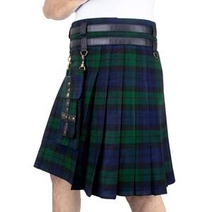 Professionnel unisexe respirant Tartan Kilt haut personnalisable haute qualité écossais traditionnel Kilts nouveau Style vente - Product Image 5