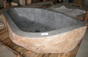 Bañeras y Jacuzzis de Diseño Industrial en Piedra Artificial con Instalación en Esquina en Venta - Product Image 2