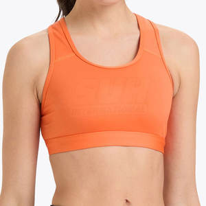 Sujetador Deportivo de Alta Calidad con Soporte Superior y Logotipo Frontal, Precio Razonable, Nuevo Diseño Transpirable para Mujer, Hecho en Pakistán, 2025 - Product Image 2