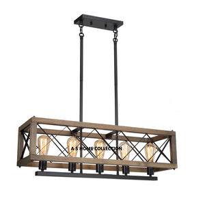 Candelabro colgante con forma de rectángulo personalizado profesional, luz decorativa, tarro de vela único de hormigón, tarifa al por mayor - Product Image 1