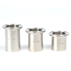 ปลอกโลหะแบบหนาเกรดยาวสำหรับยึดโลหะสแตนเลส SS304เชื่อม SS316L - Product Image 2