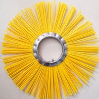 Brosse de balayage pour chargeuse compacte, équipement de construction de qualité, type Wafer, 20" 21" 22" 24" 26" 32" 36" 46"