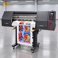 Machine d'impression à rouleaux professionnelle, matériaux publicitaires, autocollants en vinyle, production d'affiches, imprimante numérique grand format à jet d'encre