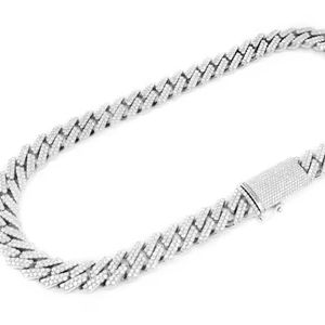 Radiance 14K สร้อยคอเพชรที่ปลูกในห้องปฏิบัติการสีทอง E สีสดใสตัด VVS2ชัดเจนเครื่องประดับดีไซเนอร์หรูของผู้หญิงคลาสสิก - Product Image 1