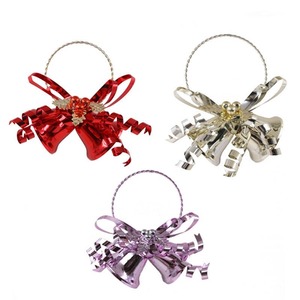 Adorno colgante de campana de Metal de Navidad Vintage para decoración del hogar de vacaciones de árbol para ajustes de fiesta y Festival interior - Product Image 4