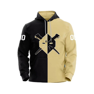 2023 nouvelle vente chaude Hockey sur glace à capuche Jersey pull pour hommes en gros OEM personnalisable pull à capuche - Product Image 2