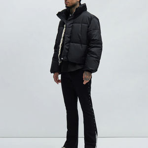 Top Quality Warm Thick <b>Jackets</b> High Quality <b>Casual</b> Winter Puffer <b>Jackets</b> Stand Collar Outwear <b>Jacket</b> For <b>Men</b> - Product Image 2