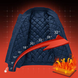 Poliéster vuelo bombardero chaquetas 2025 por encargo al por mayor béisbol Nylon Stand hombres OEM servicio estándar invierno sólido PK - Product Image 3