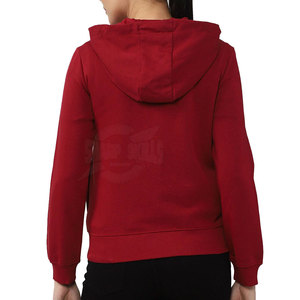 เสื้อฮู้ดผู้หญิงผ้าแคนวาสบุซับใน แห้งเร็ว สวมใส่สบายสำหรับฤดูหนาว ไซส์ใหญ่ รับสั่งทำโลโก้ด้านหน้า ขายส่ง มีสินค้าในสต็อก - Product Image 3