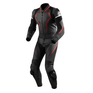Traje de motocicleta de carreras de grado profesional Deslizadores incorporados Desgaste de carreras de automóviles Hecho de cuero de alta calidad Pedido mínimo 1 pieza - Product Image 3