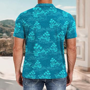 Polo ecológico de manga corta, transpirable, con logo personalizado, tallas grandes para hombre, subido por Dress Sports - Product Image 3