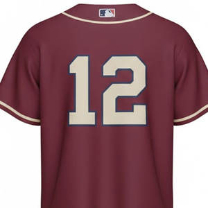 Maßgeschneiderte Baseball-Trikot-Sets für Teams, Leichtgewichtig, 100% Polyester, Relaxed Fit, Atmungsaktiv, Schnelltrocknend, Unisex für Erwachsene, Perfekt - Product Image 4