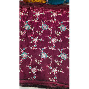 Tissu brodé doux au toucher, respirant, élégant, style Fendi, accessoires de vêtements de mariage, décoration intérieure, luxe, non tissé, pour filles et garçons - Product Image 3