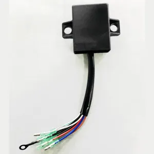 Boat Engines CDI Coil Unit Assy For Yamaha Outboard Engine 6B4-85540-00 01 02 03 9.9HP 15HP E15DM E9.9DM 2Stroke