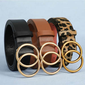 Ceinture en cuir pour femme avec finition premium et design à bords lisses, construction durable et boucle classique - Product Image 2