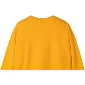 เสื้อสเวตเชิ้ตคอกลมผู้ชาย พรีเมียม ผ้าฝ้ายฟลีซ 100% เป็นมิตรกับสิ่งแวดล้อม ระบายอากาศได้ดี ลายพิมพ์นูนด้านหน้า ผ้าถักเนื้อแน่น - Product Image 4