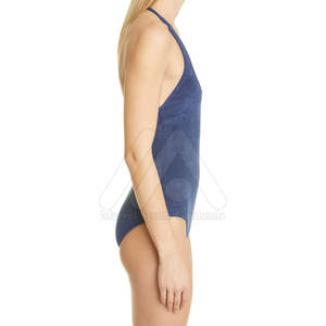 Maillots de bain fitness grande taille pour femmes vêtements de plage une pièce respirants avec impression écologique en vente - Product Image 3