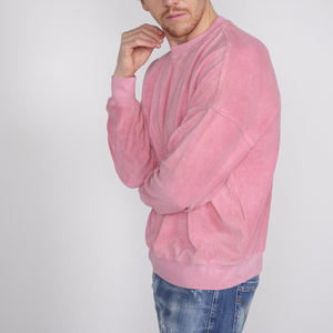 BASICS Hoodie Tie-dye Hombres Sporty Pullover Sudaderas algodón mezclado mezcla de algodón sudadera - Product Image 3