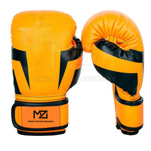 Gants de boxe pour hommes sur mesure, logo personnalisé, gants de boxe en cuir pour hommes pour l'entraînement - Product Image 1
