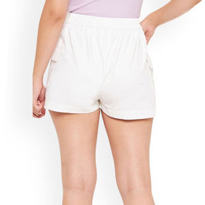 Shorts cargo taille haute, poches profondes, durables, respirants, séchage rapide, écologiques, tissu 100% coton, personnalisés - Product Image 6