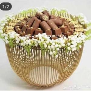 Restaurants and Hotel Luxury Serving <b>Metal</b> Chocolate <b>Bowls</b> Wire Iron Gold Plated <b>Mixing</b> Fruit Chocolate and Salad Serving <b>Bowl</b> - Product Image 1